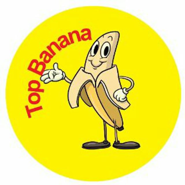 Well done thanks. Top Banana идиома. Топ бананы. Банан стикер. Стикеры для детей Welldone.