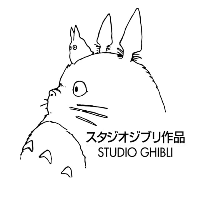 studio ghibli post card