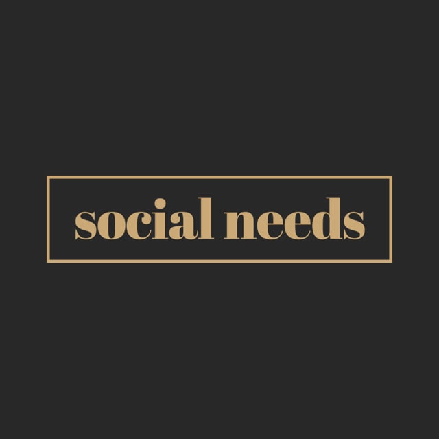 Society needs