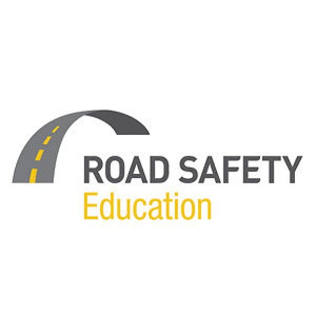 road safety logo design