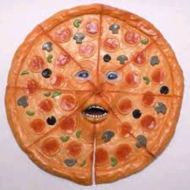 Pizza face. Пицца фейс. Крипи пицца. Pizza face meaning.