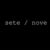 sete / nove
