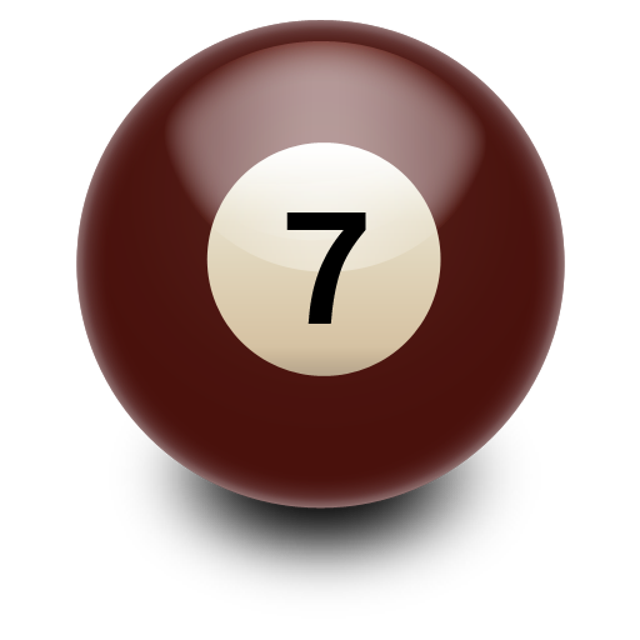 Pooled tasks. Seven-Ball. Ball 7. Seven balls.