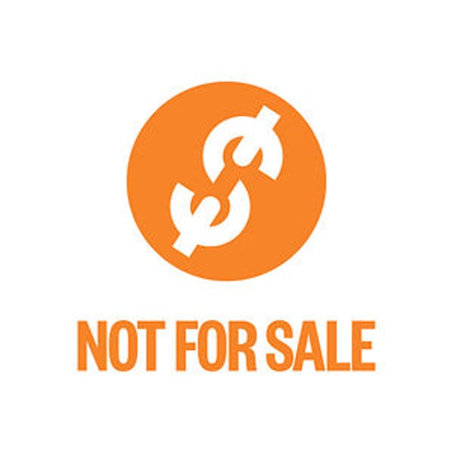 Not For Sale