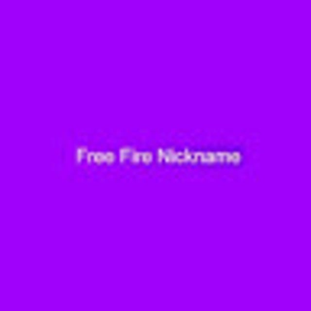 free fire name nik