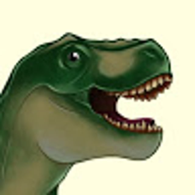 cute fat dinosaur