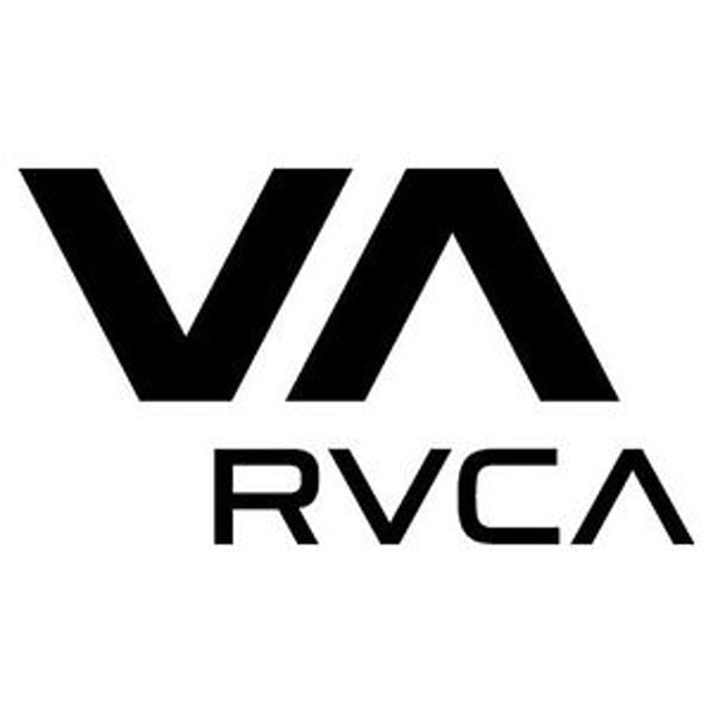 Please log. RVCA logo.
