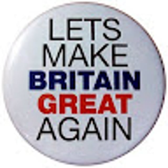 British make. Make Britain great again. British made.