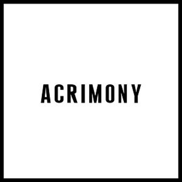 Acrimony