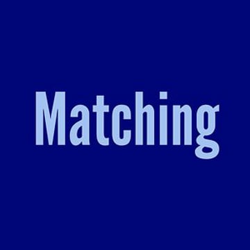 Vimeo profile picture for @matching