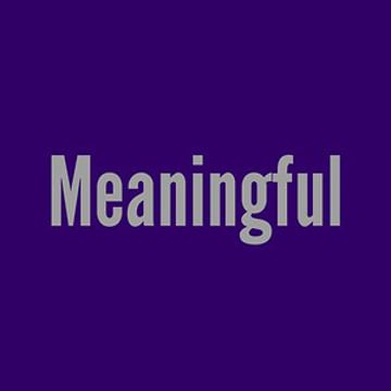 Vimeo profile picture for @meaningful