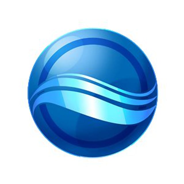 Wave technology. Orb logo.