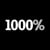 One Thousand Percent