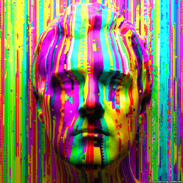 Glitch mask