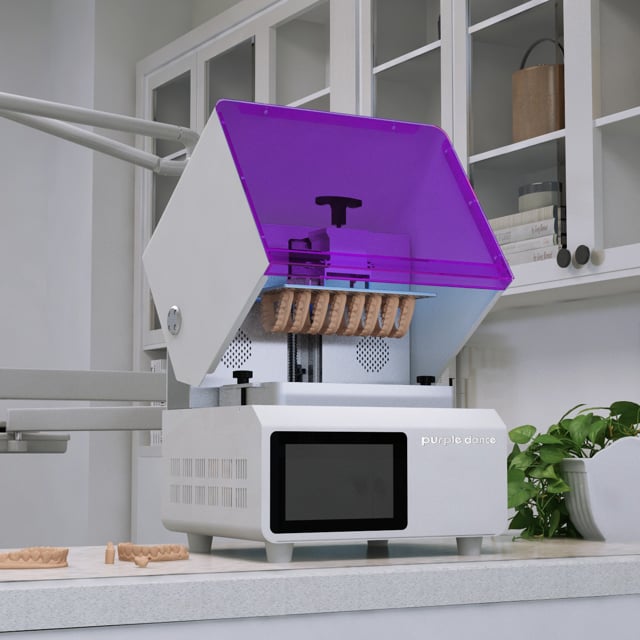 Purple Dance Resin 3D Printer