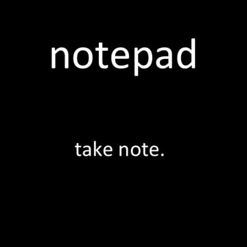 Vimeo profile picture for @notepad