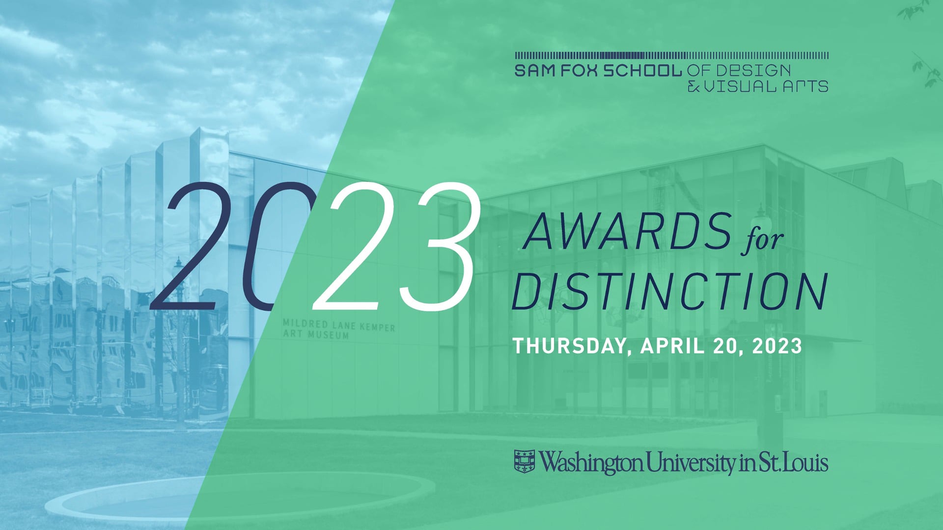 Sam Fox School Awards of Distinction 2023