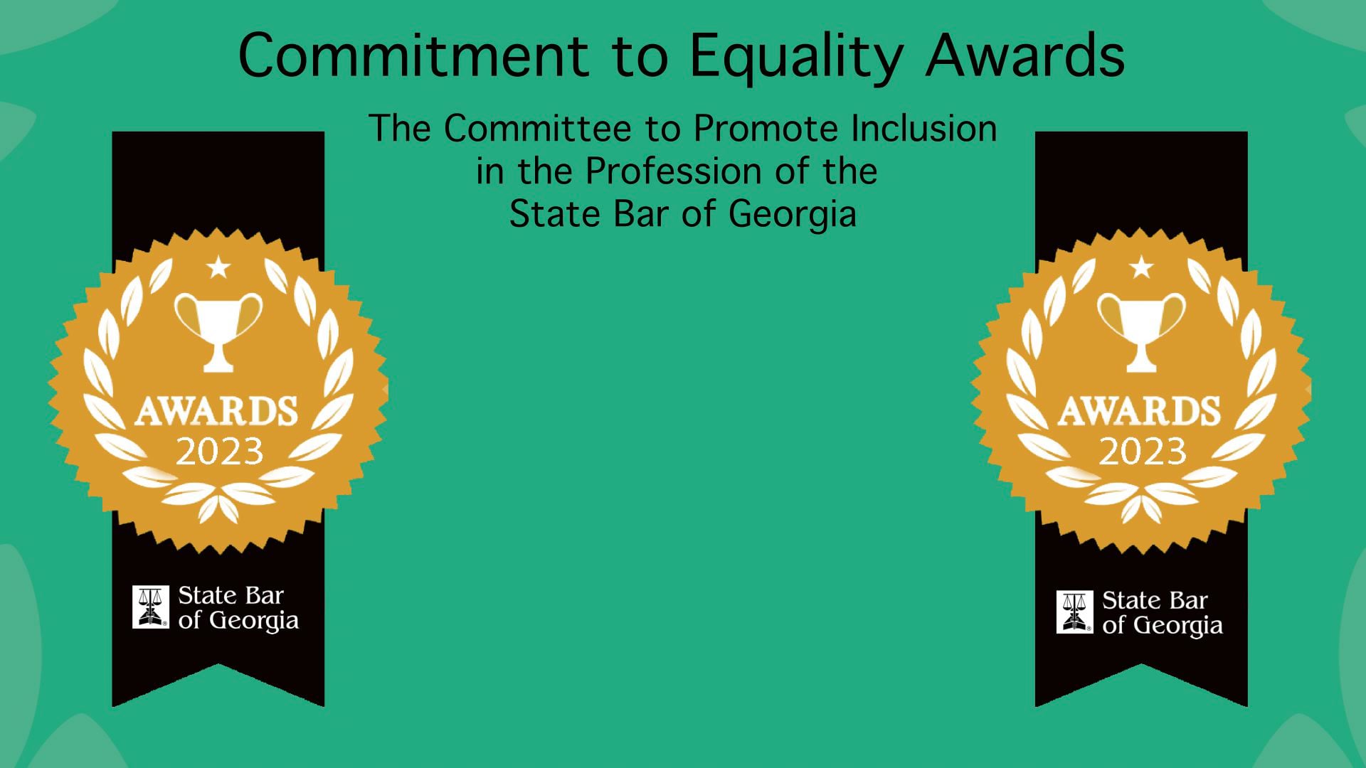 State Bar of Commitment to Equality Awards