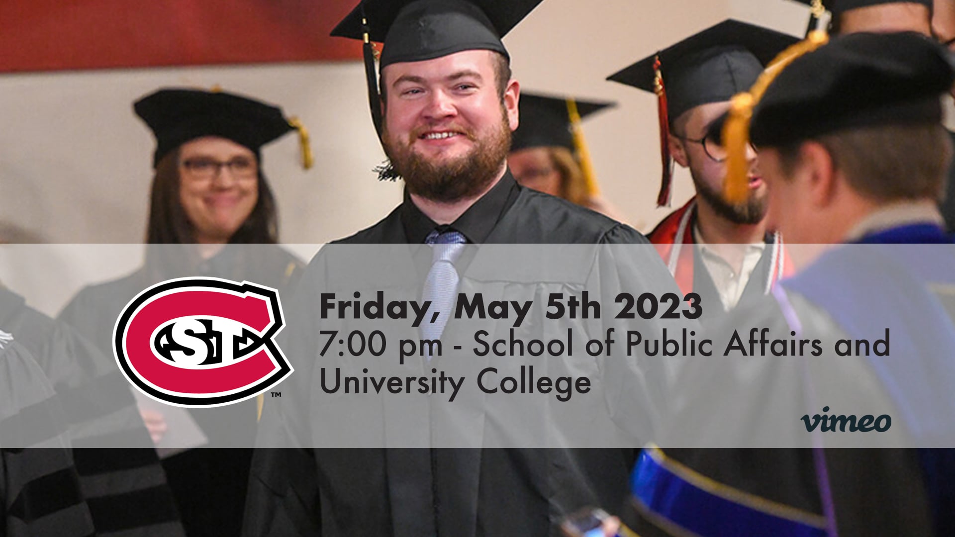 SCSU Commencement May 5, 2023 700 pm