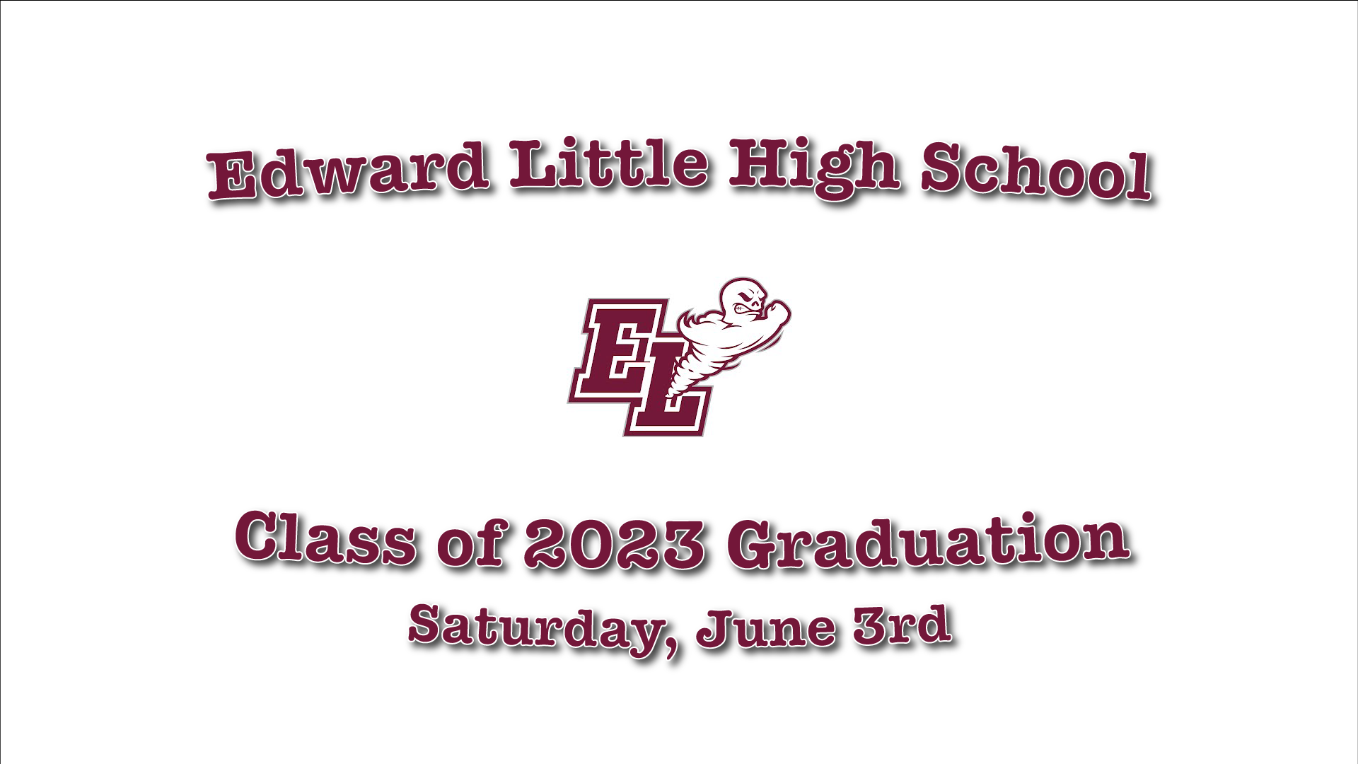 Edward Little High School Class of 2023 Graduation