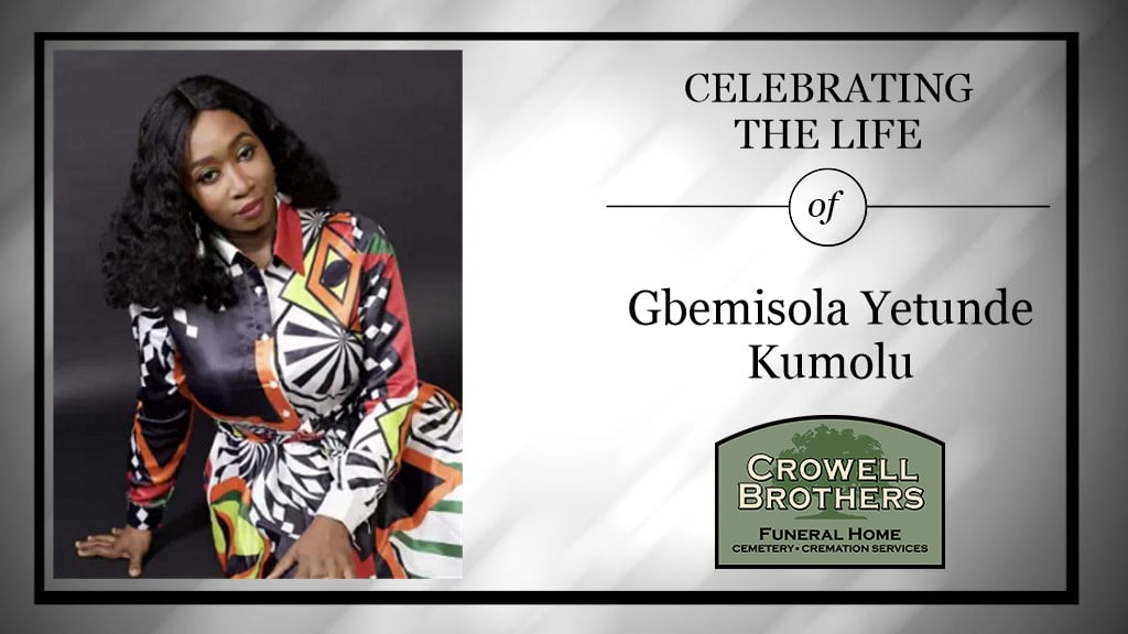 Gbemisola Yetunde Kumolu Funeral Services