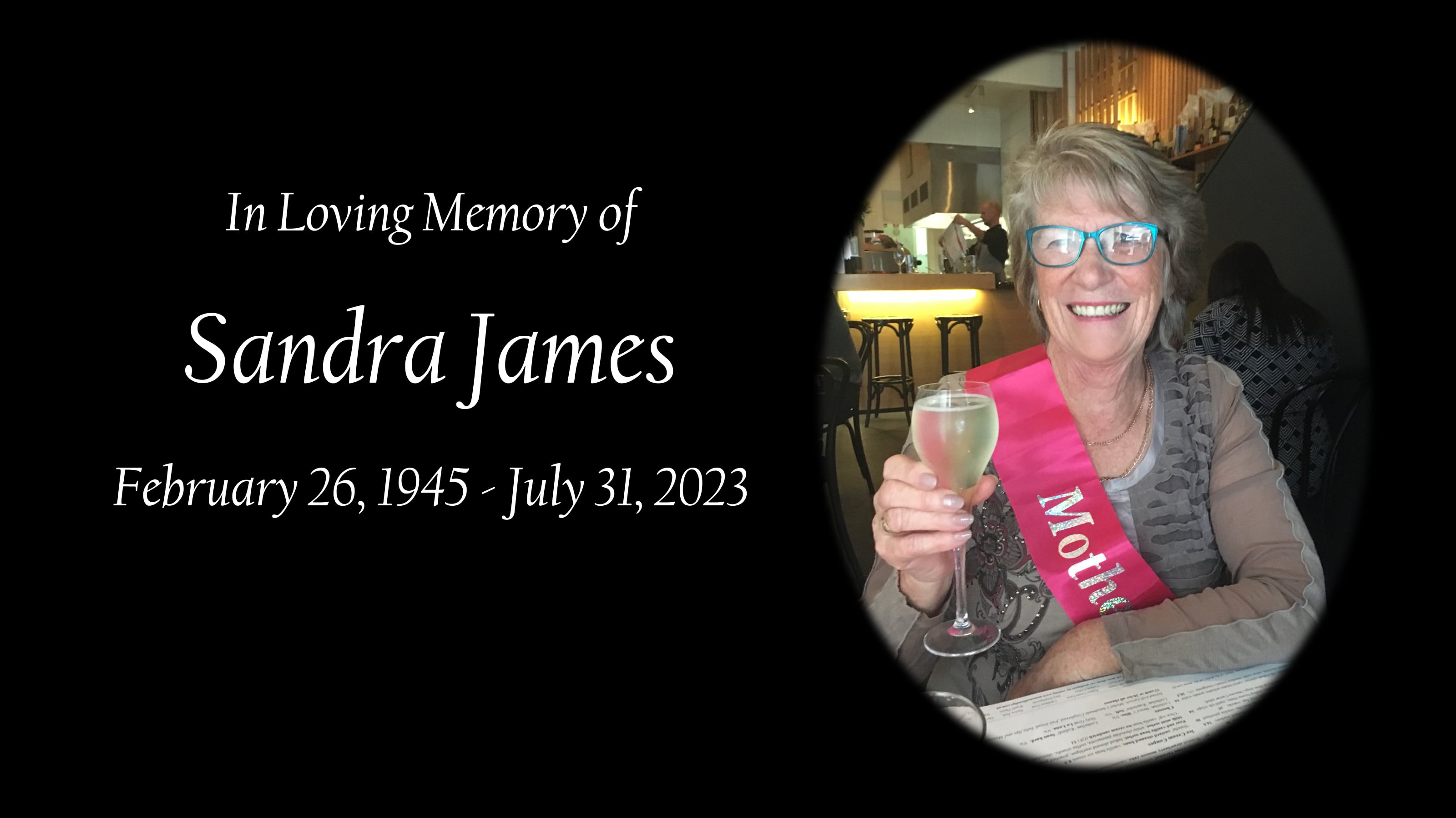 Sandra James Service