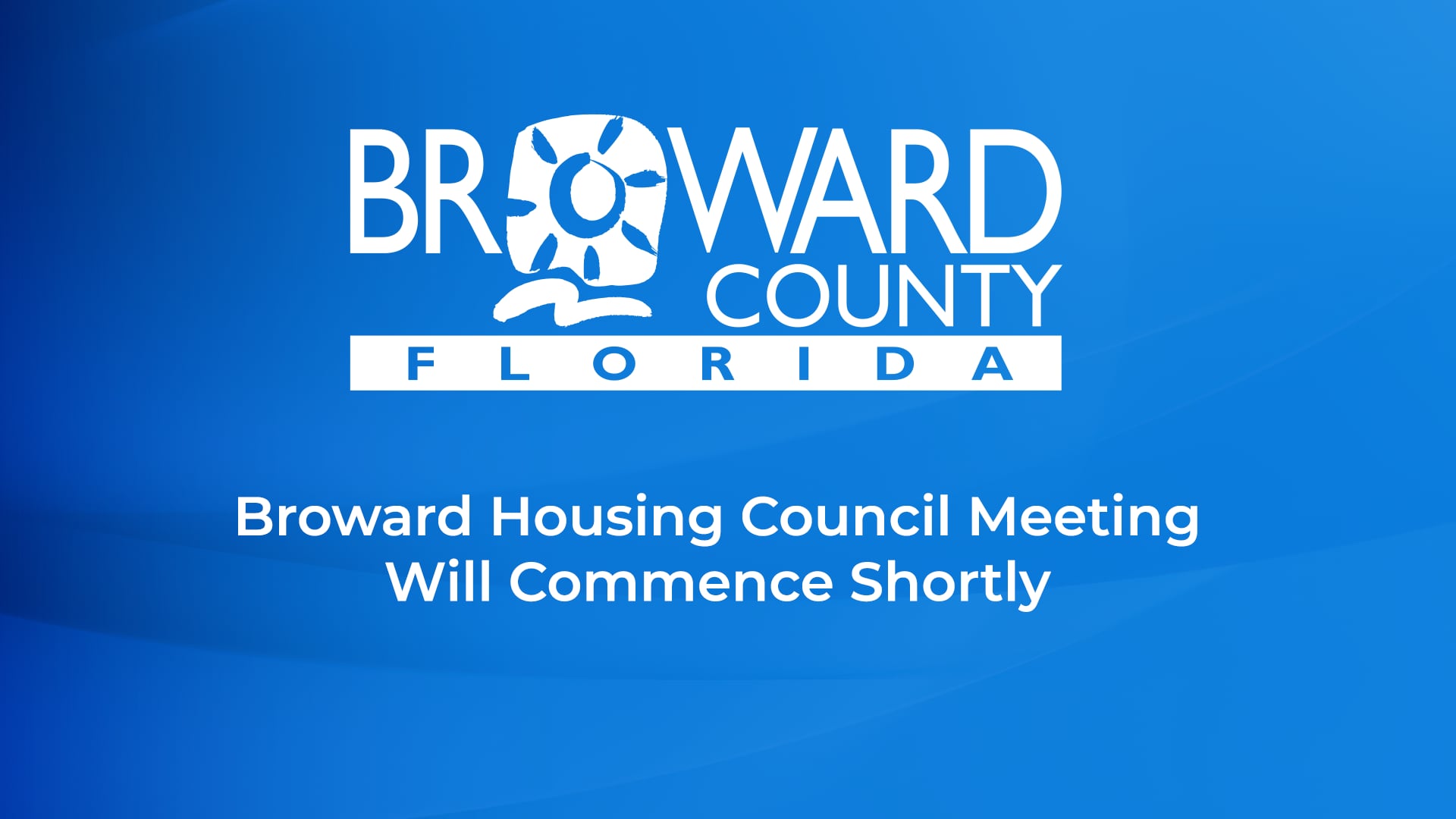 Broward County Housing Council Meeting October 6, 2023