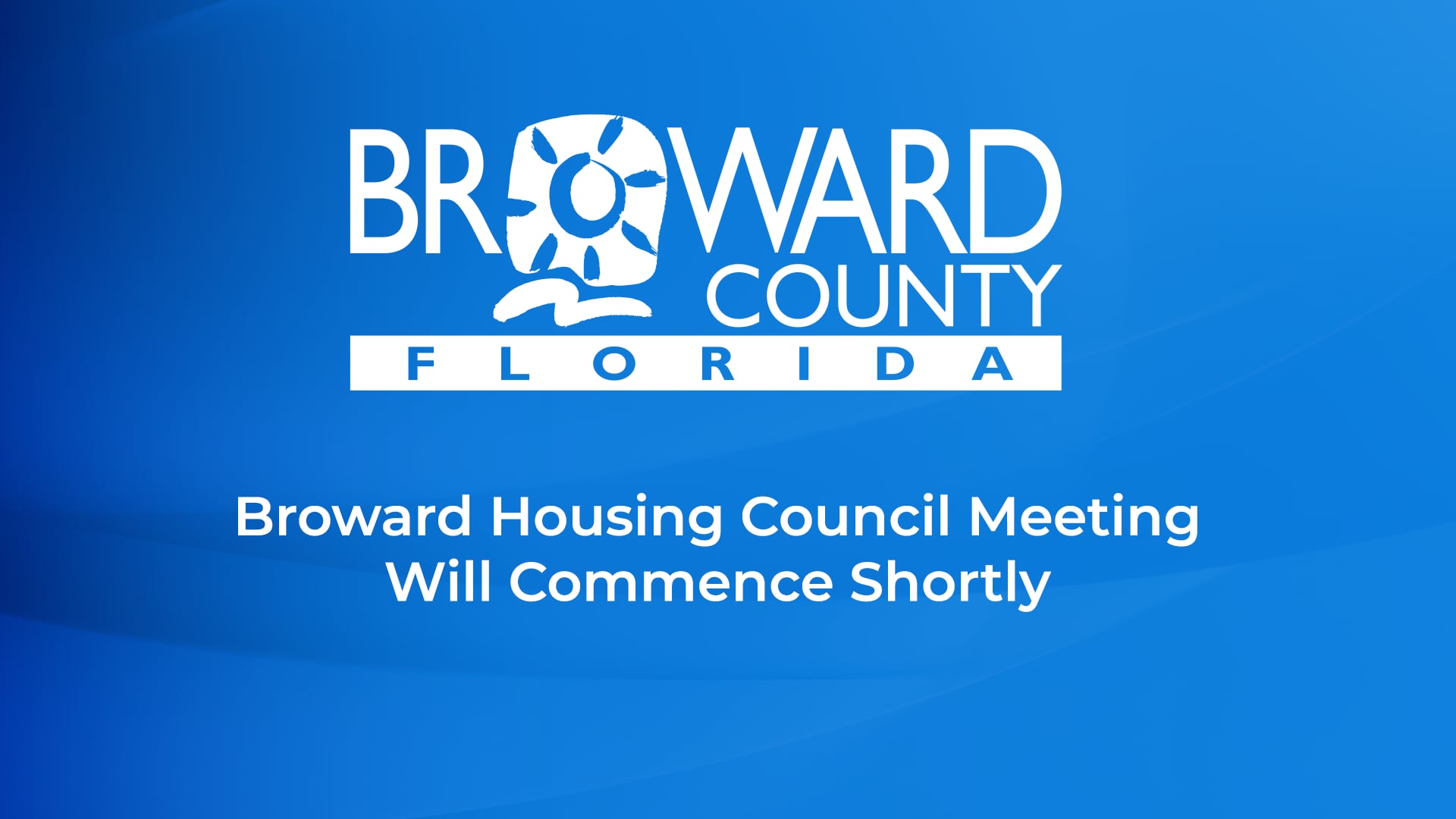 Broward County Housing Council Meeting - October 6, 2023