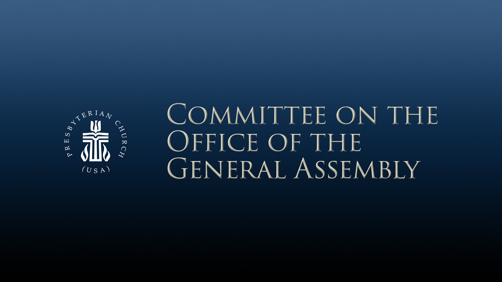 Committee on the Office of the General Assembly