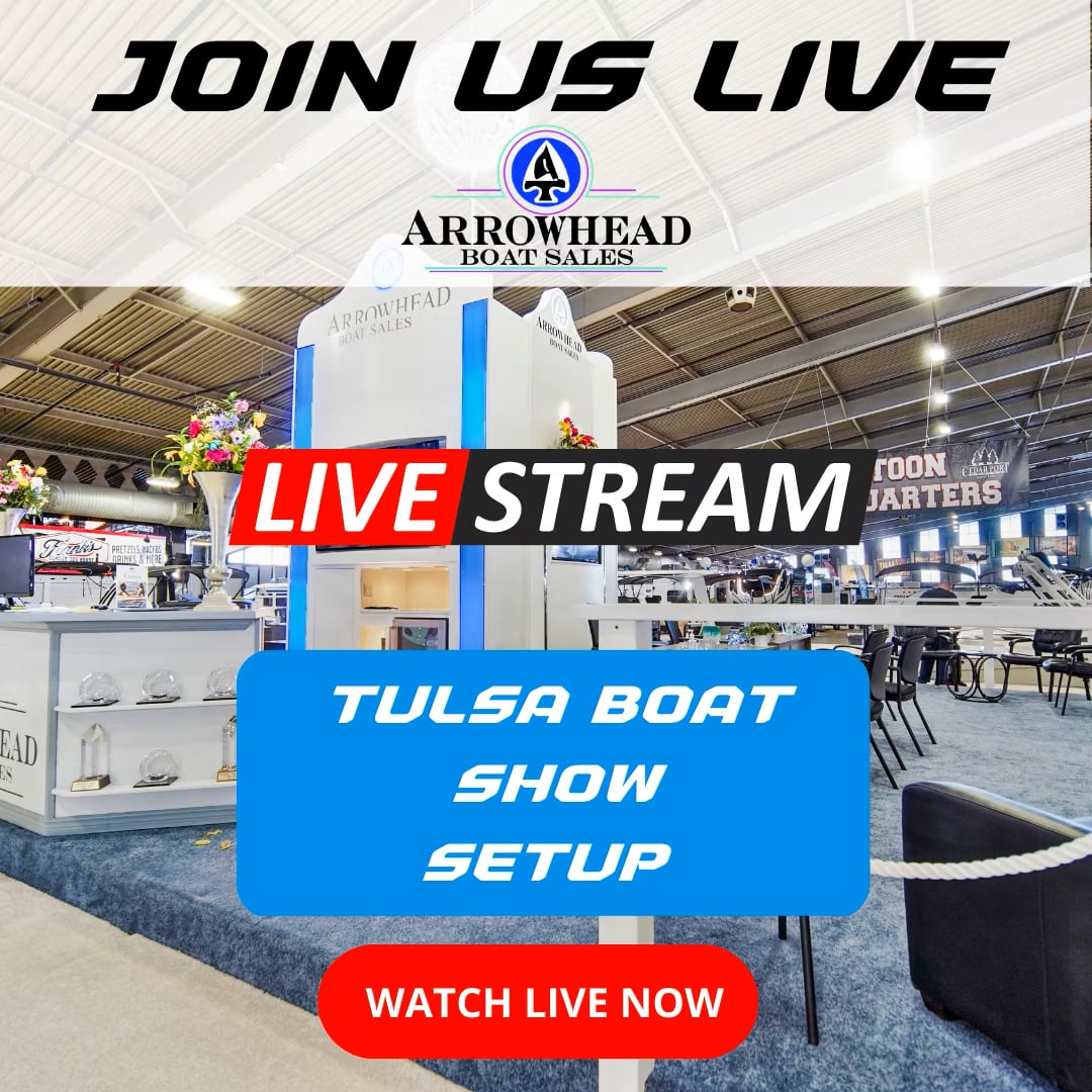 2024 Tulsa Boat Show Setup