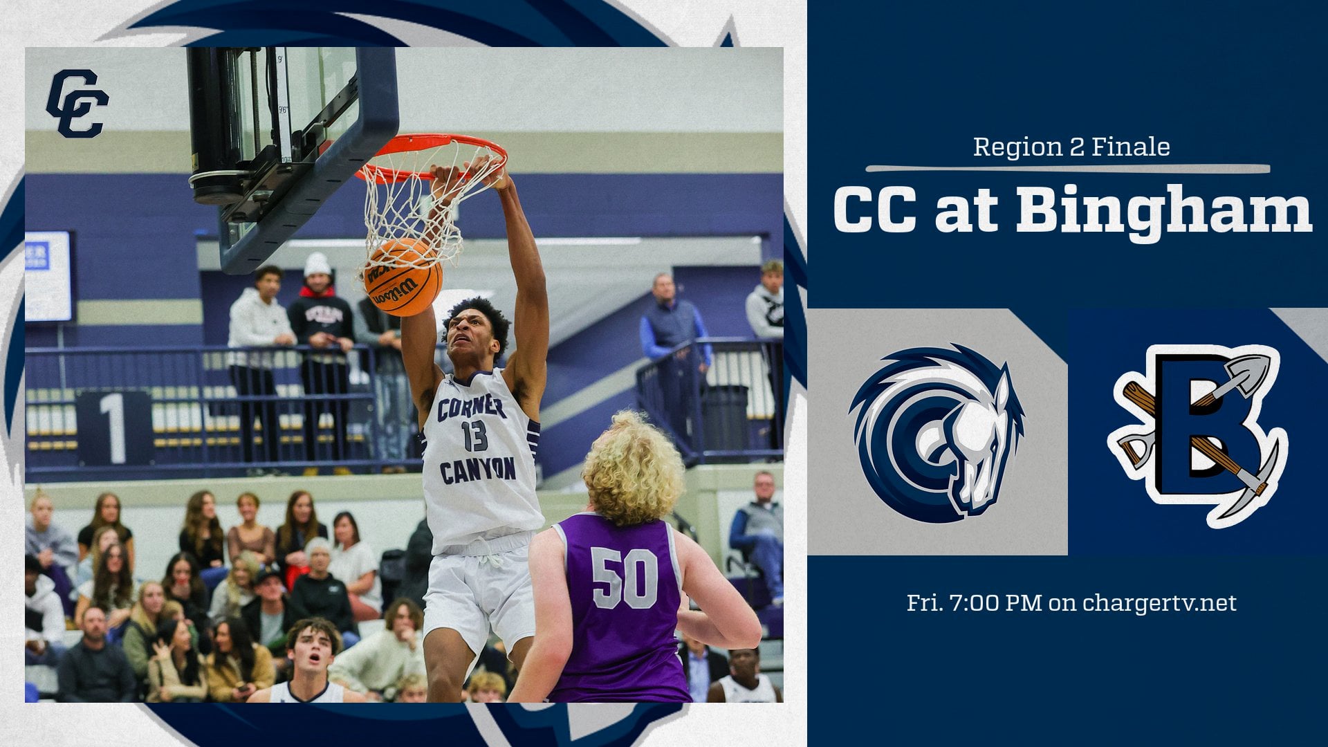 Boys Basketball: Corner Canyon at Bingham (Feb. 16, 2024)