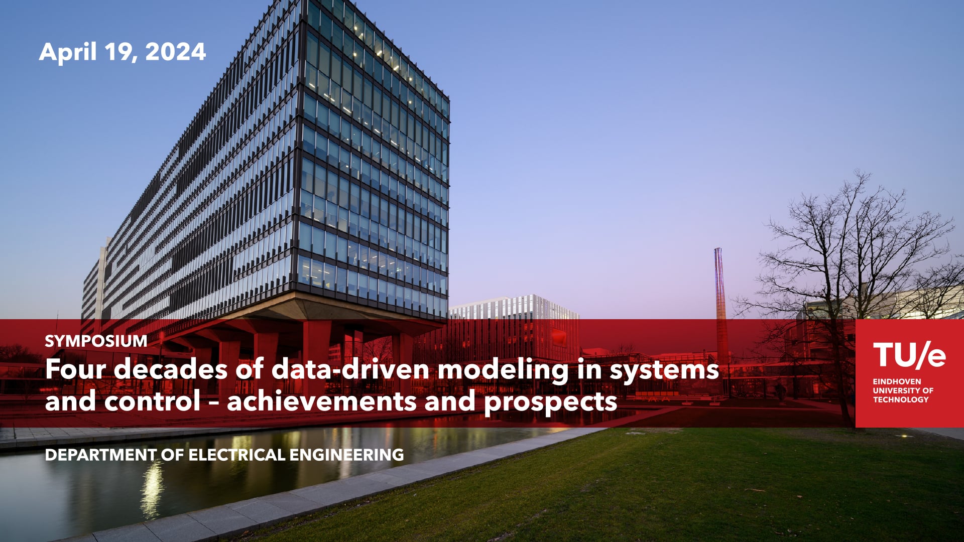 Symposium Four decades of data-driven modeling in systems and control ...