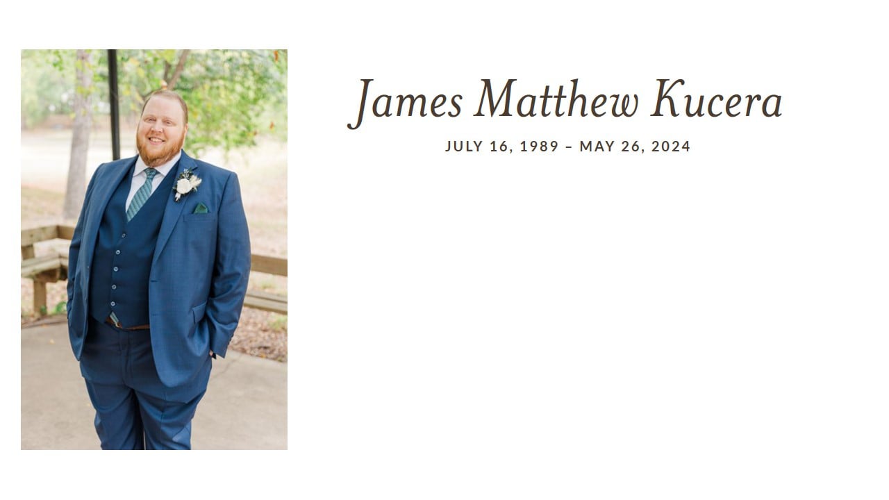 James Matthew Kucera Memorial Service