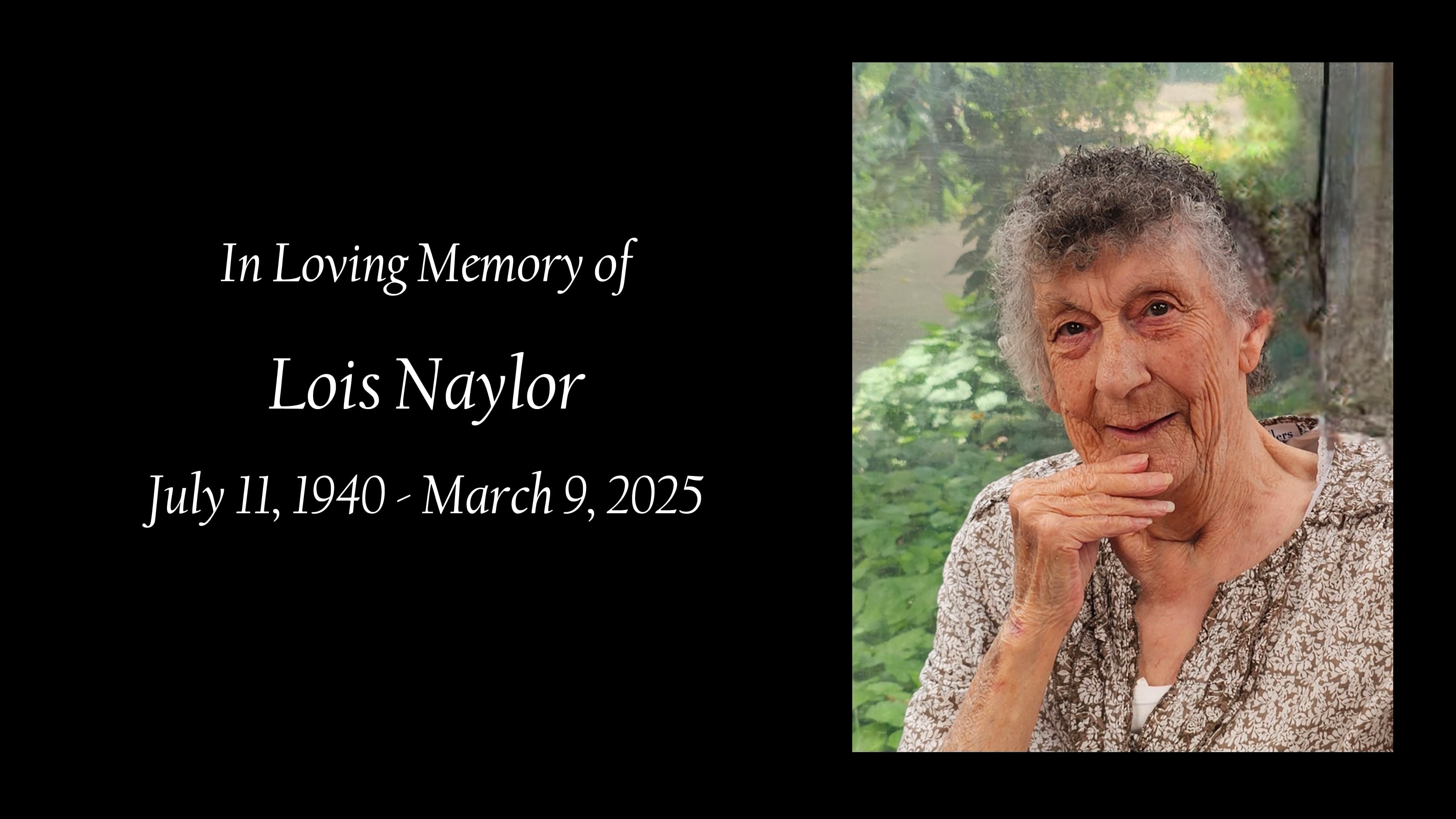 Lois Naylor Service
