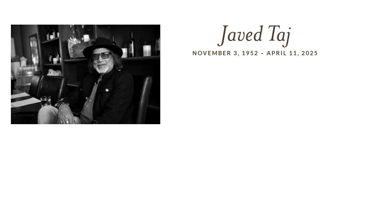 Javed Taj Committal Service