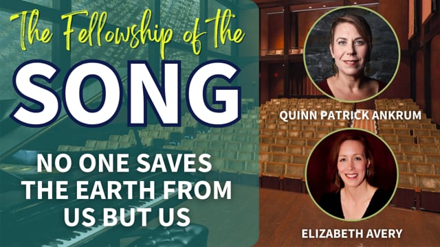 No One Saves the Earth from Us But Us