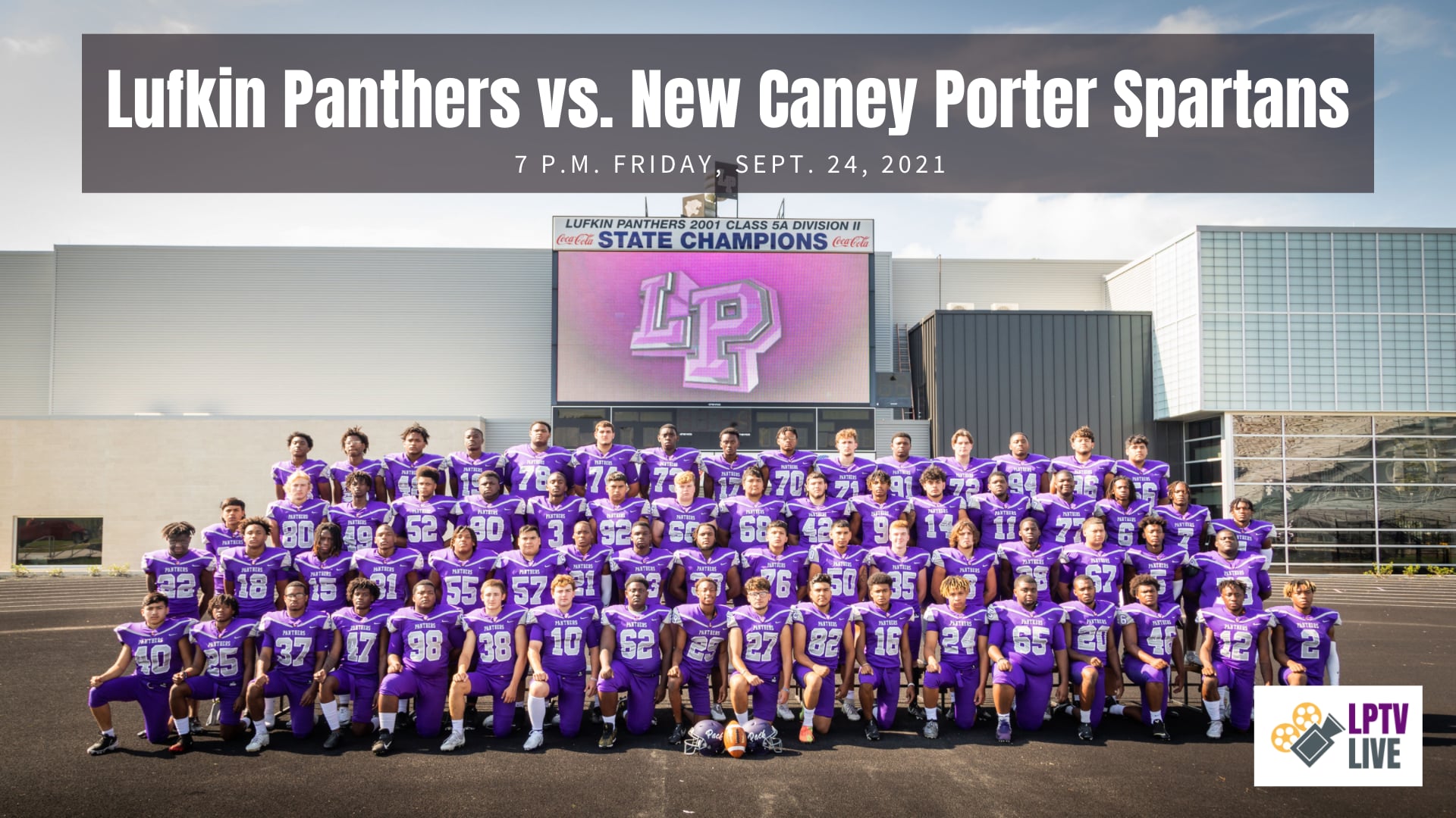 Lufkin Panthers football vs. New Caney Porter