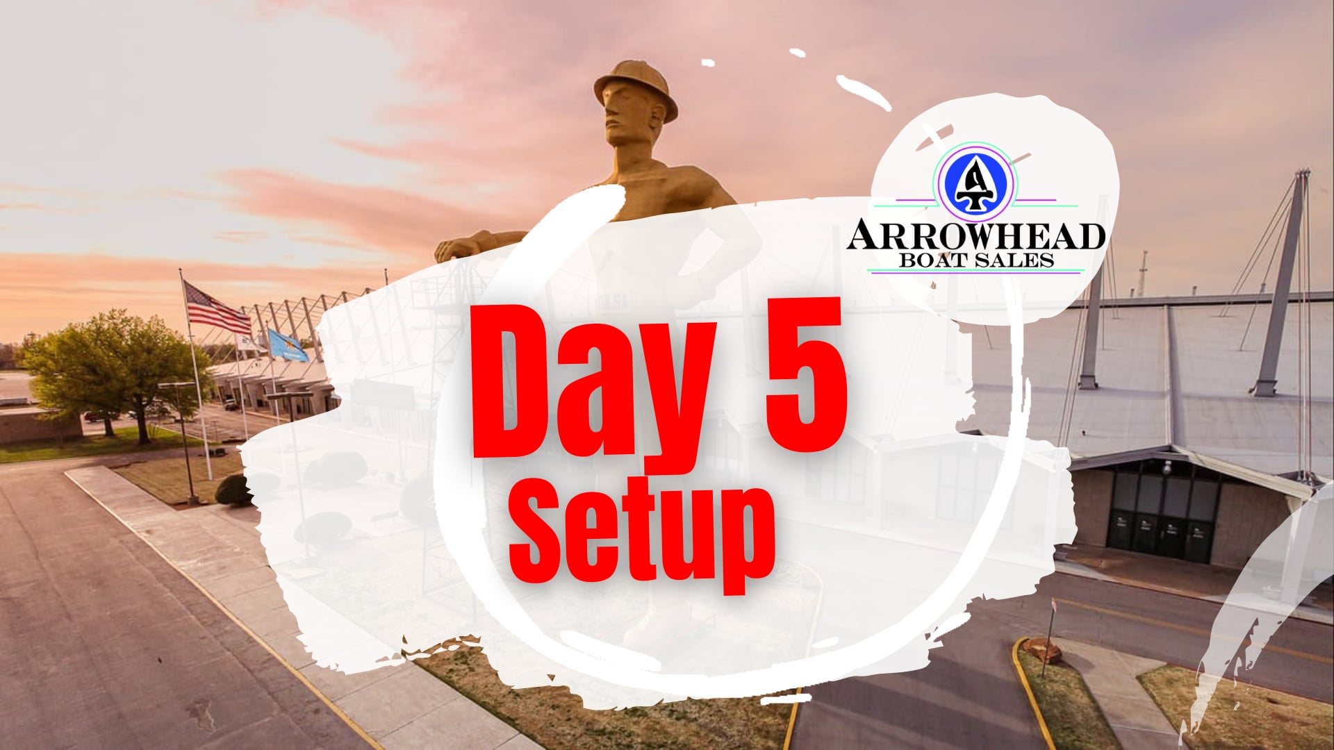 Tulsa Boat Show Setup Day 5