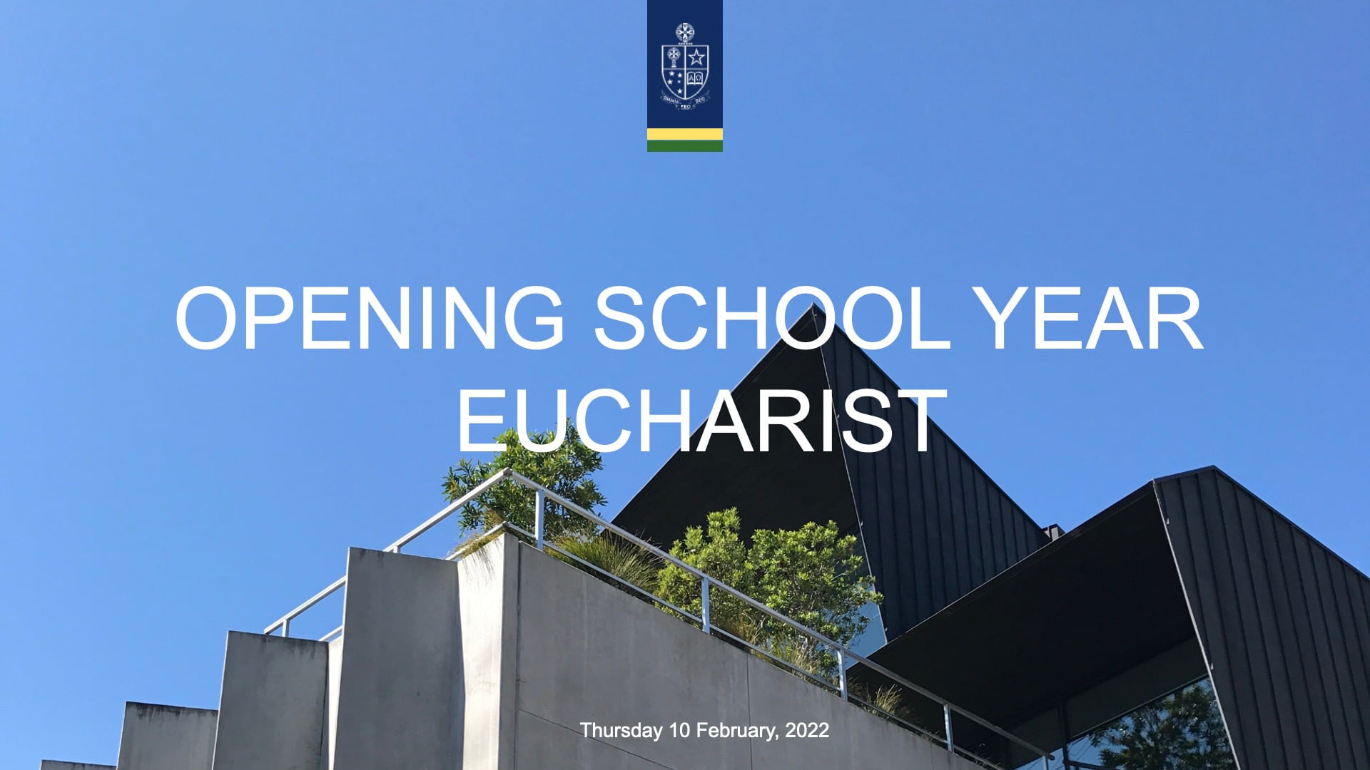 St Kevins 2022 Opening School Year Eucharist