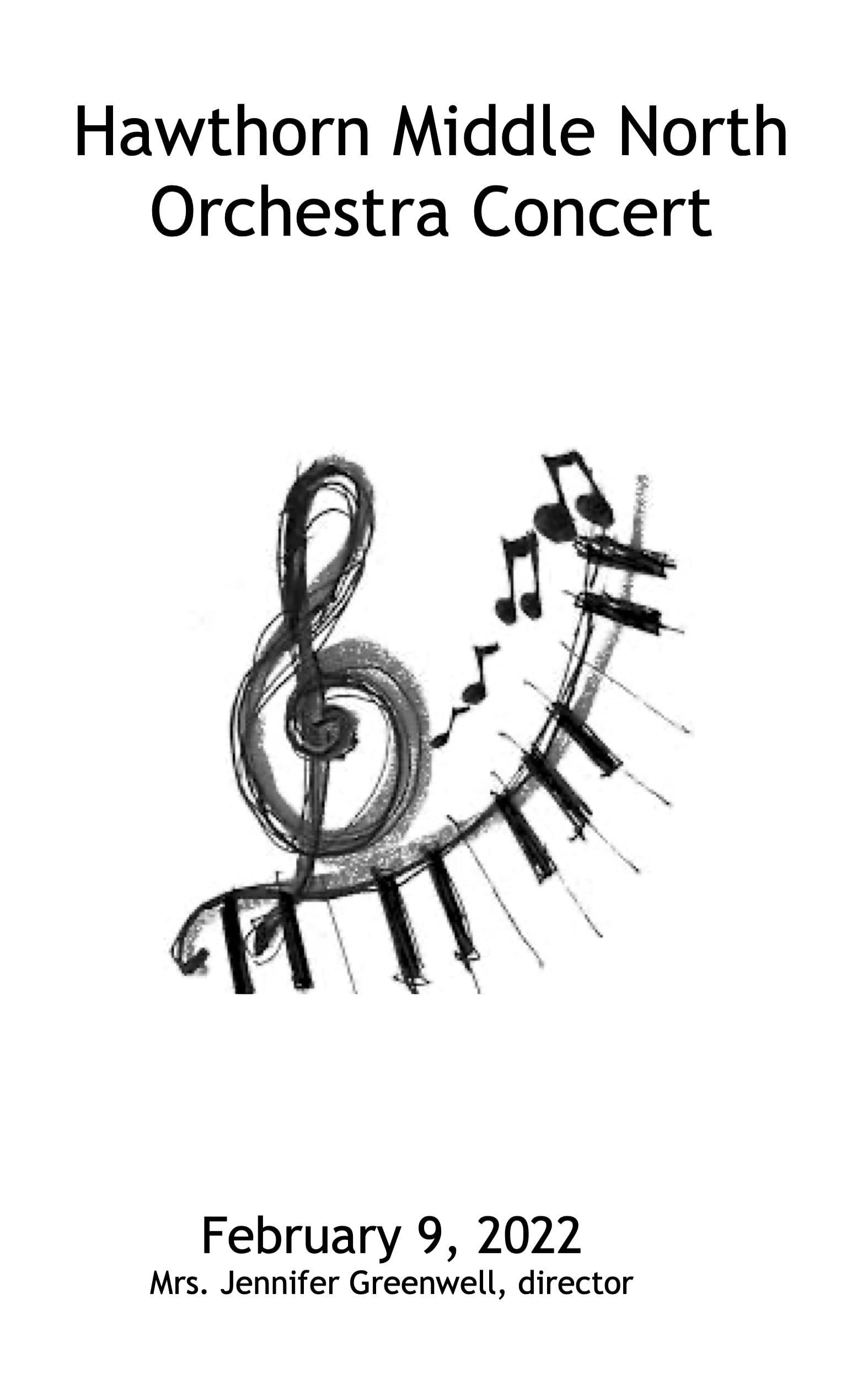 Middle School North Band Concert Feb. 9 2022