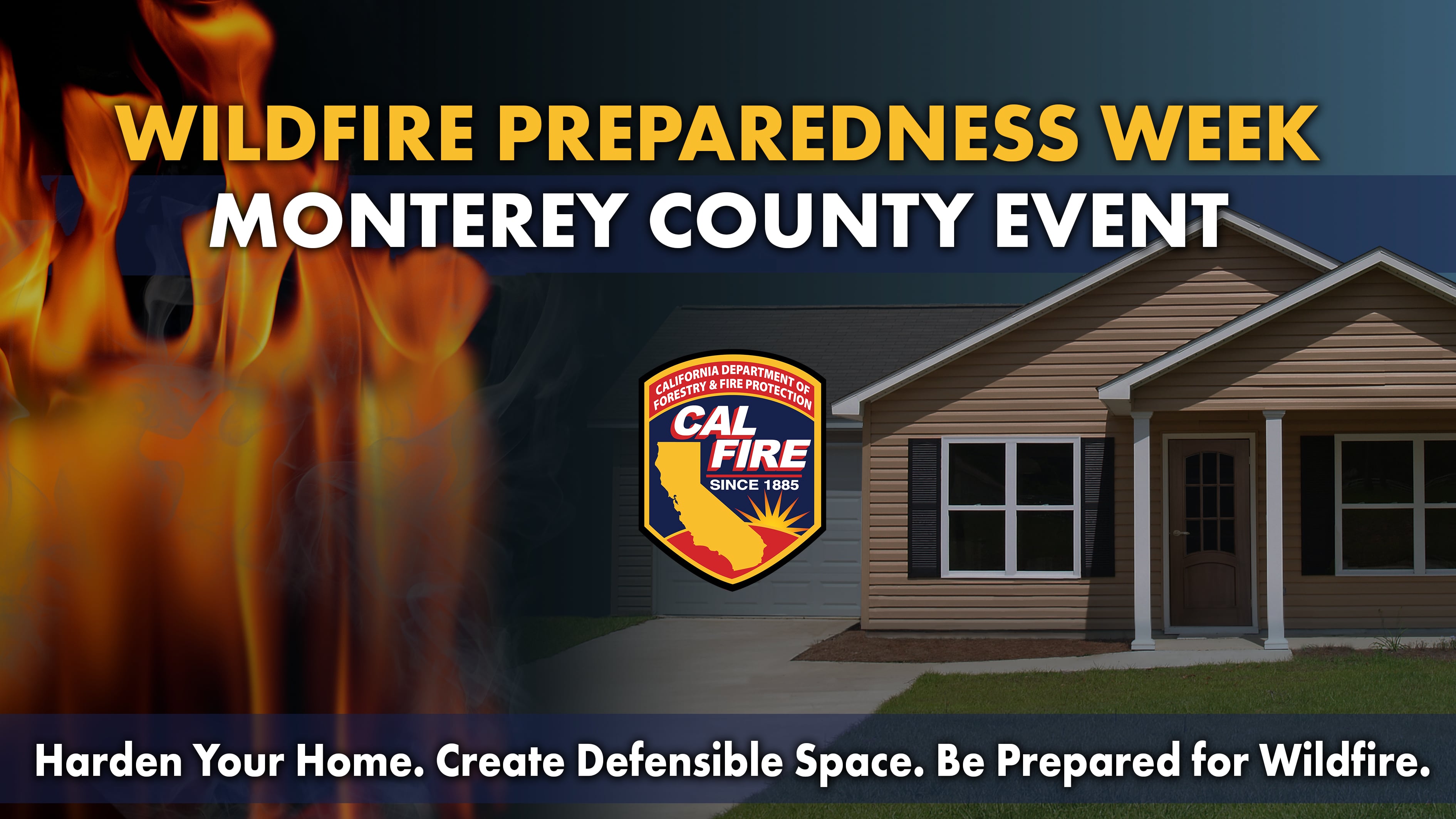 Wildfire Preparedness Week Monterey County Event May 4, 2022