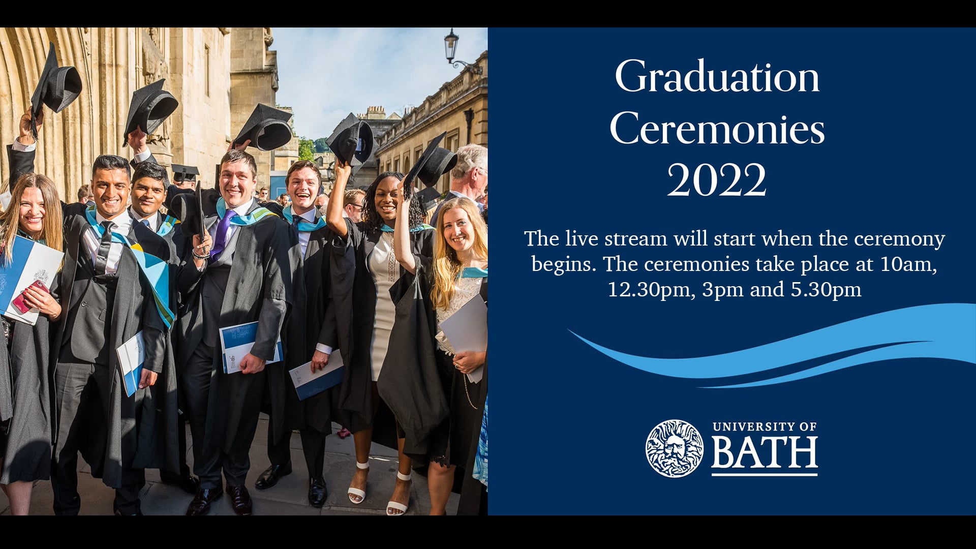 University of Bath Winter Graduations Live Stream