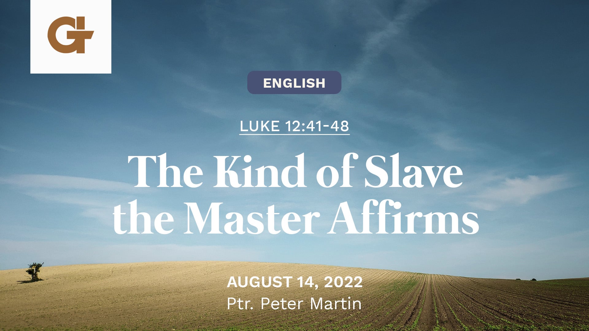 The Kind of Slave the Master Affirms