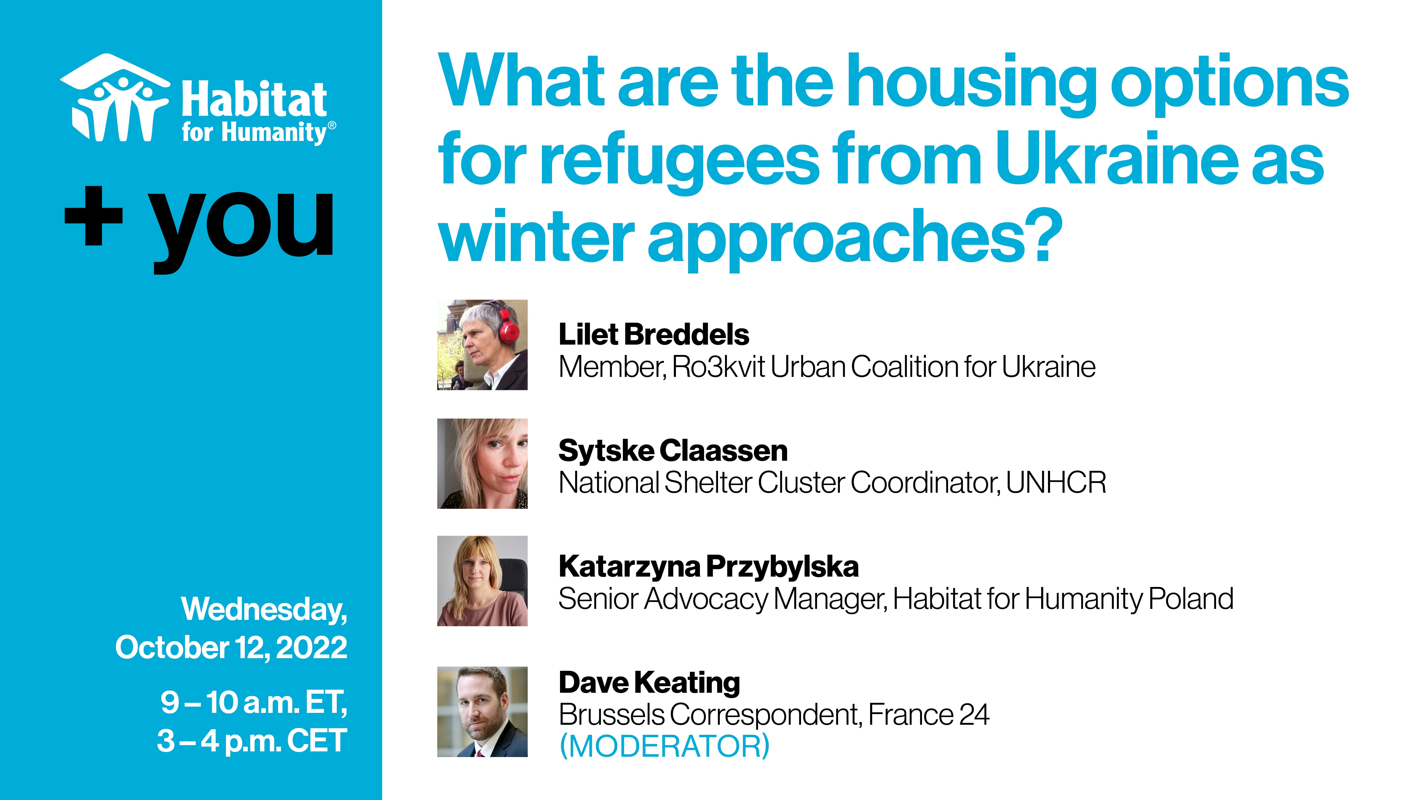 +You What are the housing options for refugees from Ukraine as winter