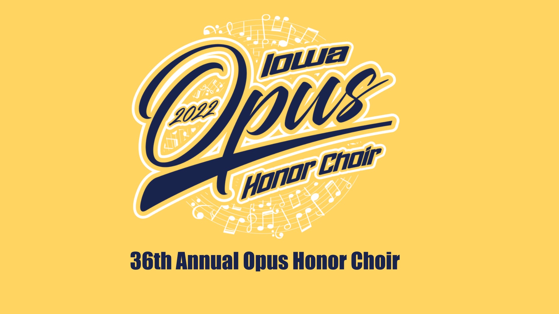 Iowa Opus Honor Choir 2022