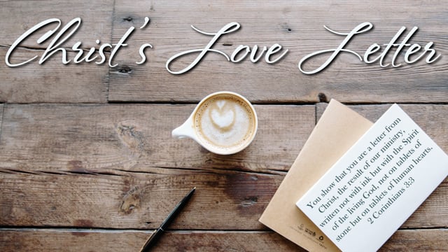 Christ's Love Letter - Leadership