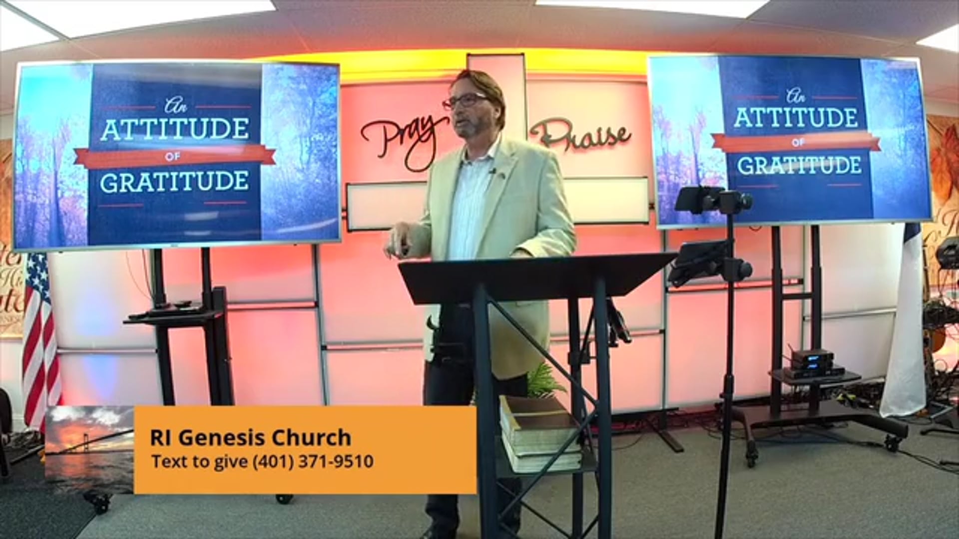'Attitude of Gratitude' Pastor George Ellingwood Thanksgiving Message