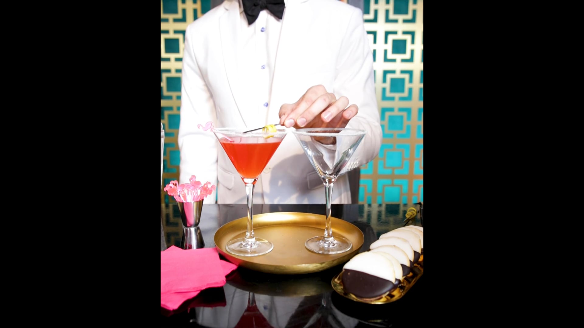 Bravo "Marvelous Mrs. Maisel Cocktail produced by @thefeedfeed