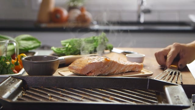 FINEX 15" Cast Iron Lean Grill Pan video thumbnail