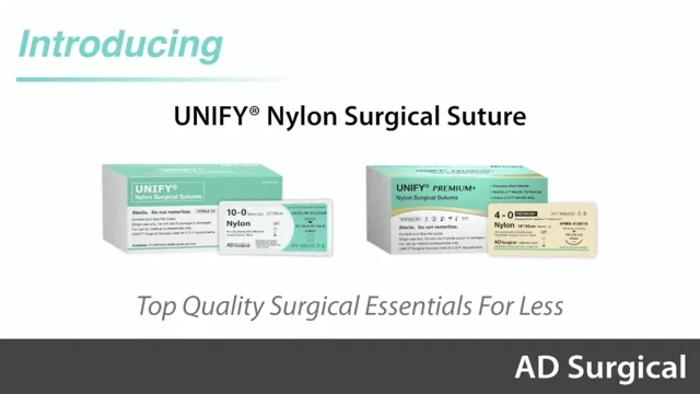 Monofilament Polyamide Suture (Nylon) - Universal Sutures